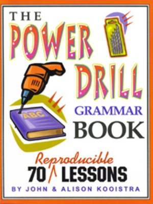 cover image of The Power Drill Grammar Book